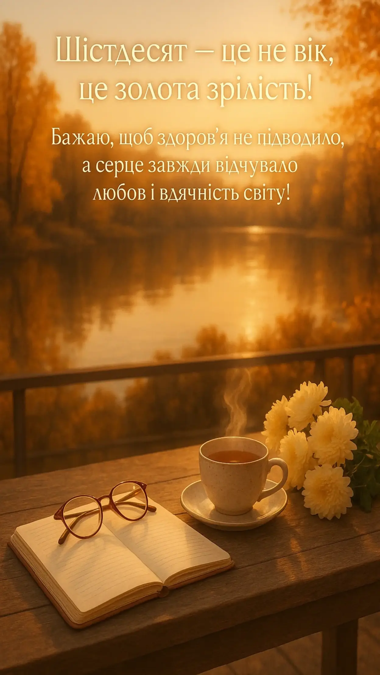 Привітання з 60-річчям своїми словами