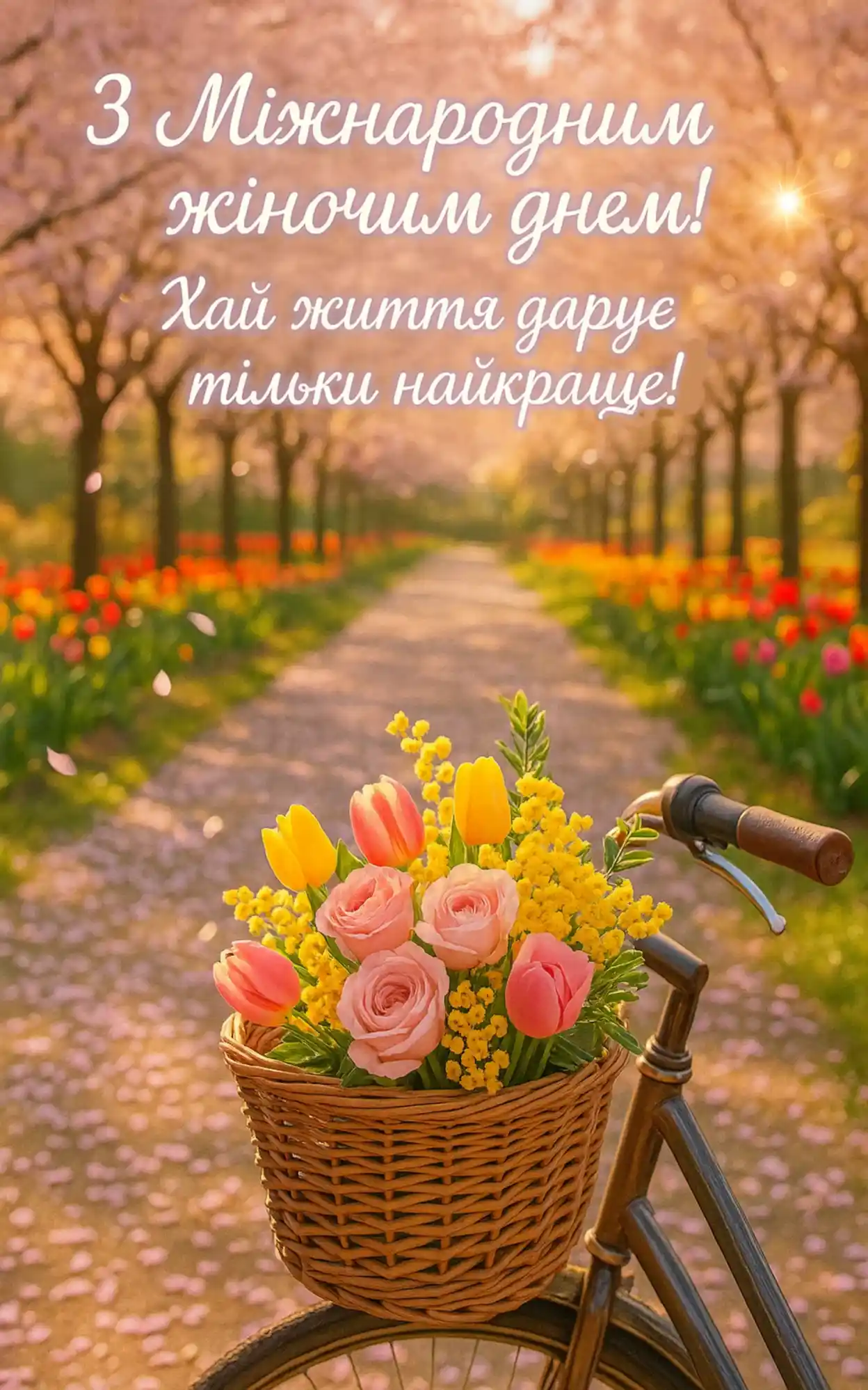 Привітання зі святом 8 березня