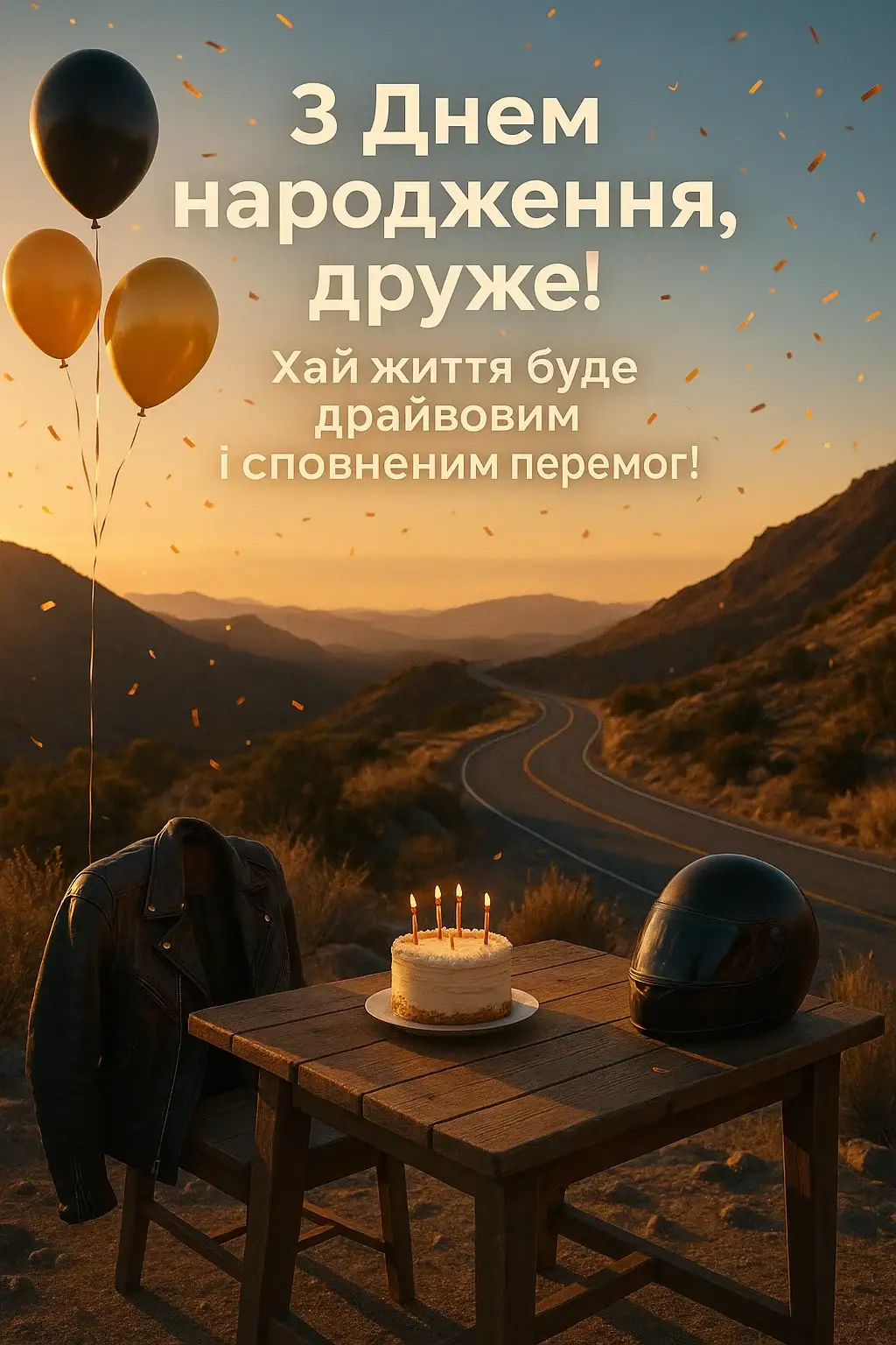 Привітання для друга з днем народження