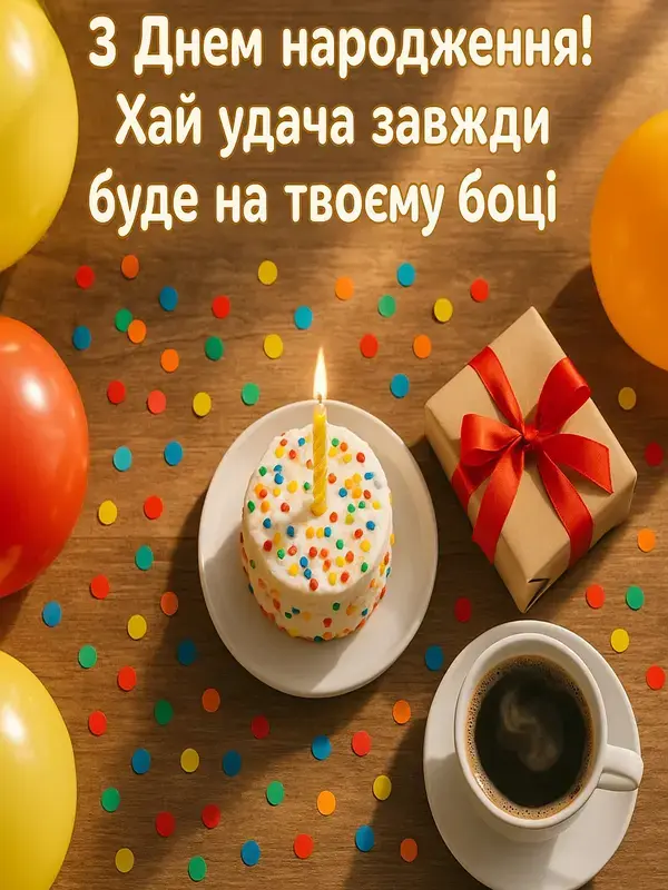 Привітання для друга з днем народження