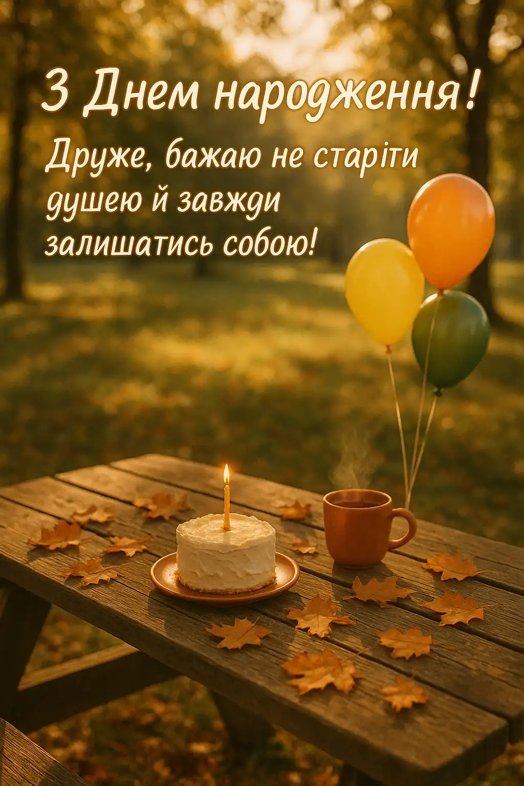 Привітання для друга з днем народження