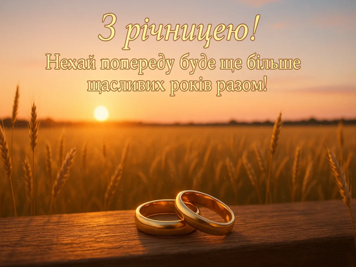 Привітання з 16 років весілля