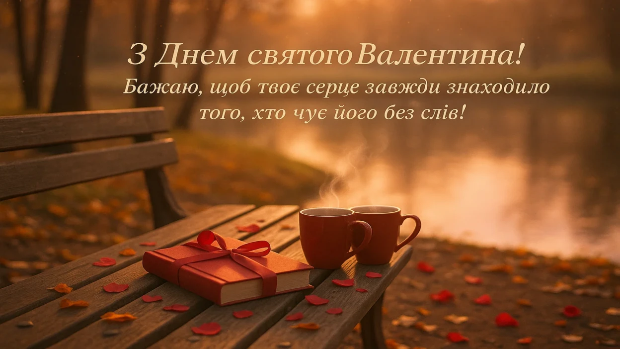 Привітання з днем святого валентина