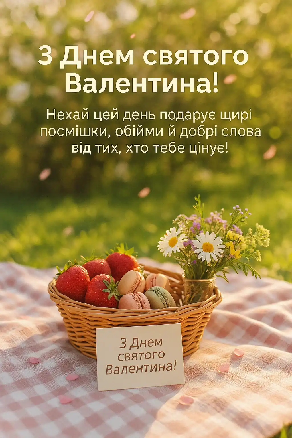 Привітання з днем святого валентина