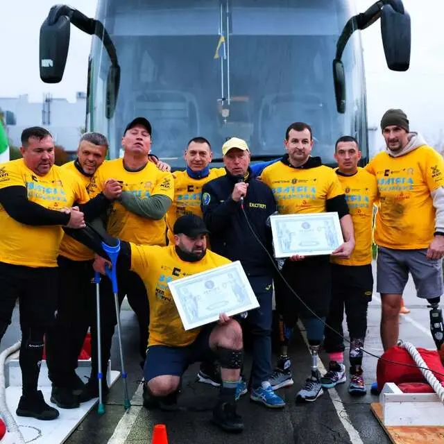 Ветеран із Хмельниччини Валерій Одайник встановив рекорд України разом із побратимами