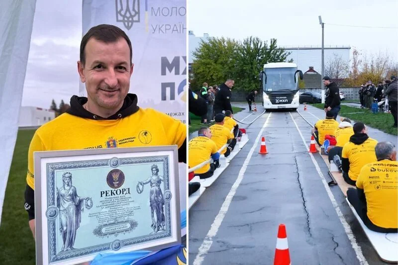Ветеран із Хмельниччини Валерій Одайник встановив рекорд України разом із побратимами