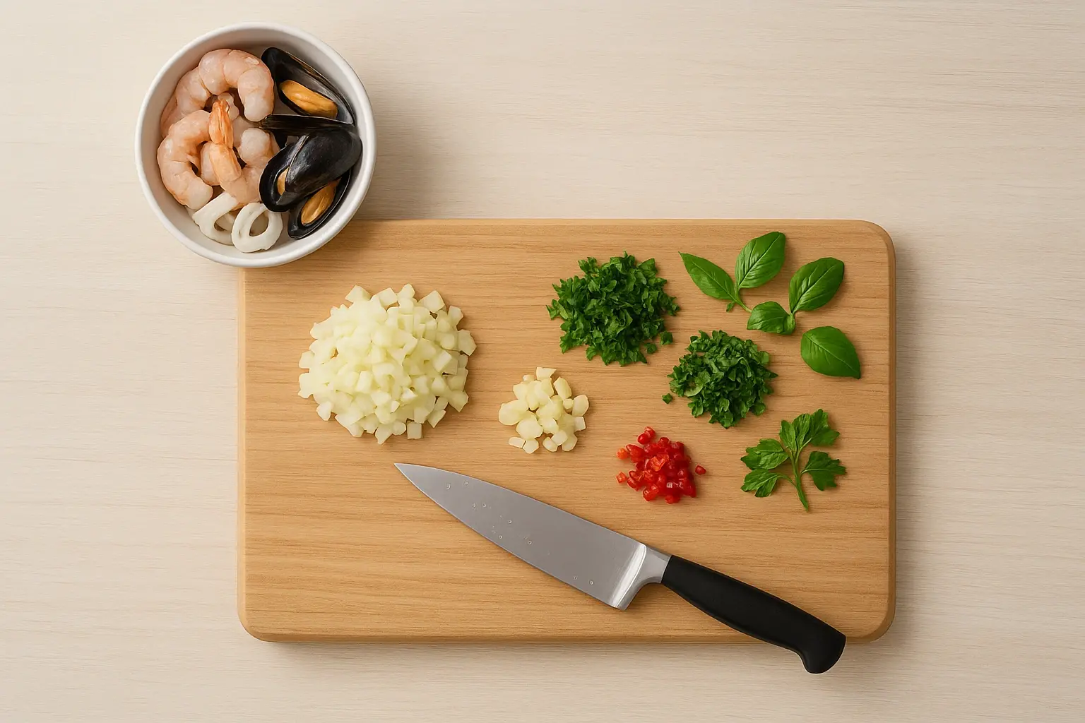 Паста з морепродуктами: класичний італійський рецепт