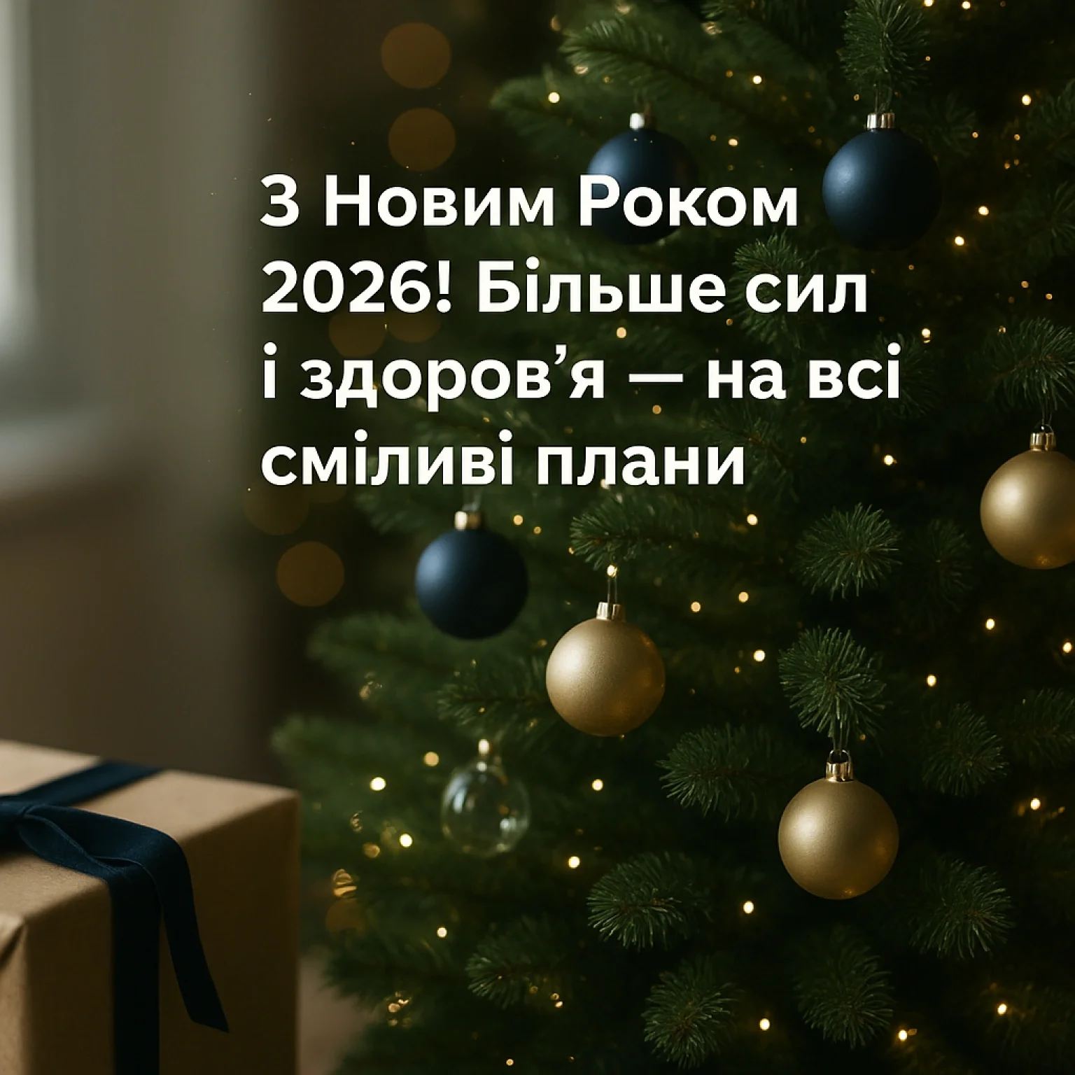Короткі привітання з новим роком 2026