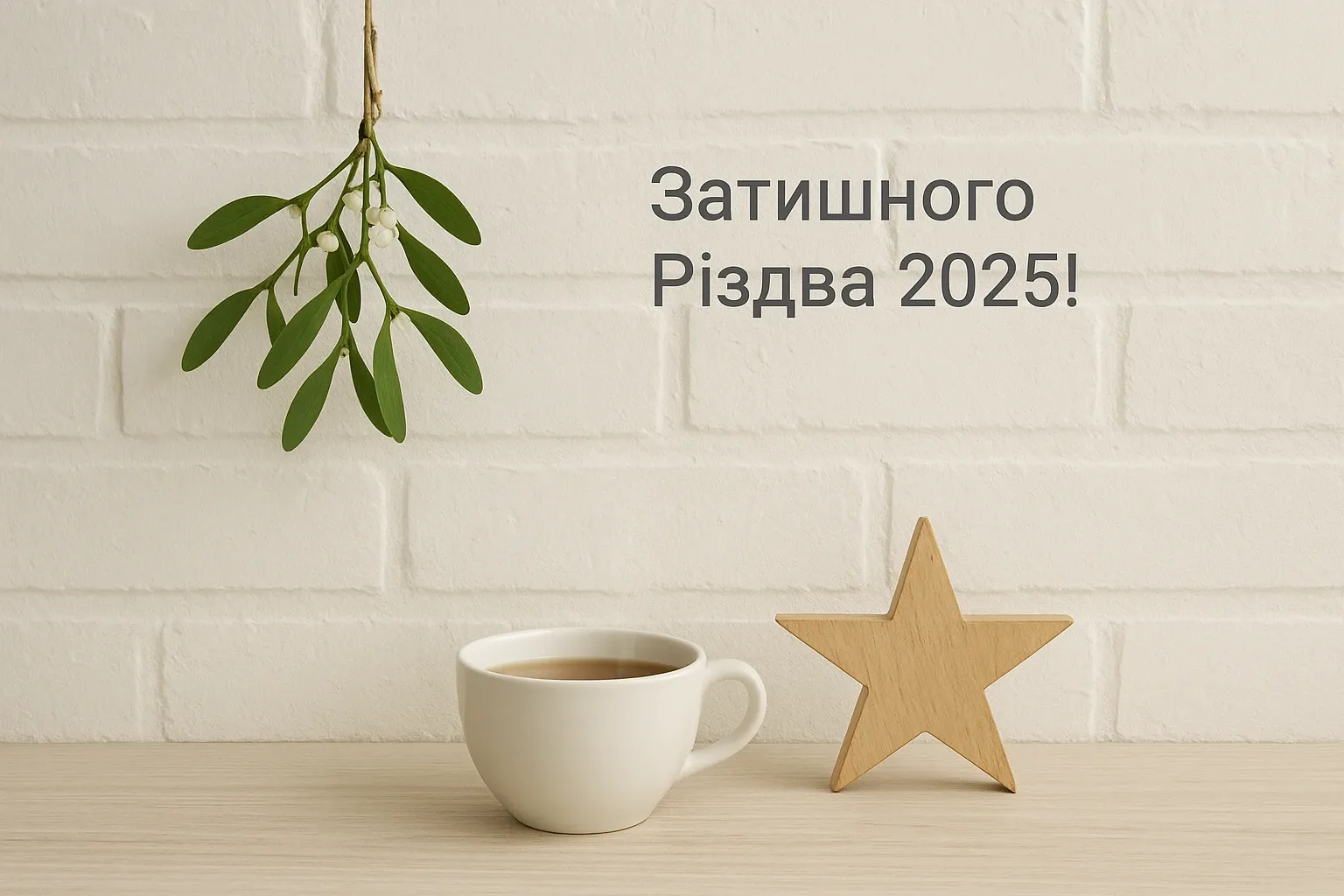 Привітання з різдвом 2025