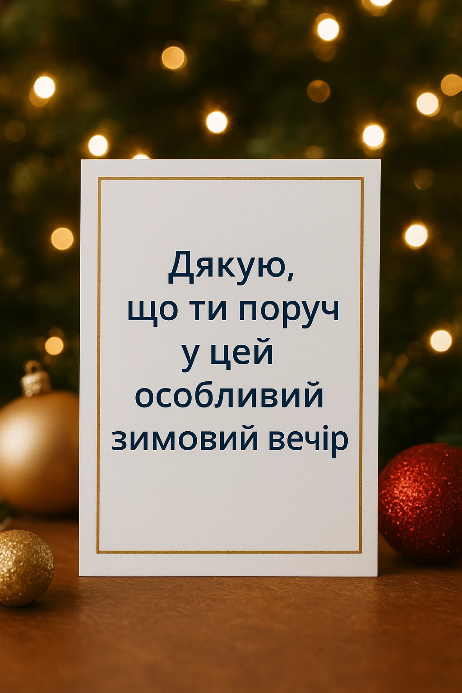 Привітання з різдвом 2025