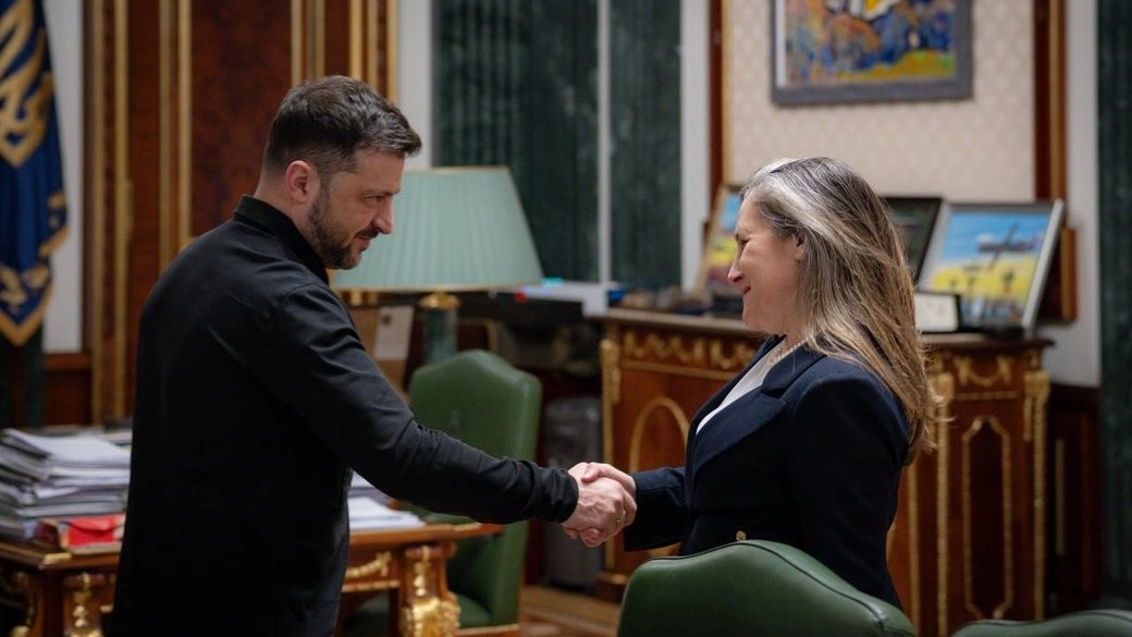 Христя Фріланд долучилася до команди Зеленського як радниця з економічного розвитку