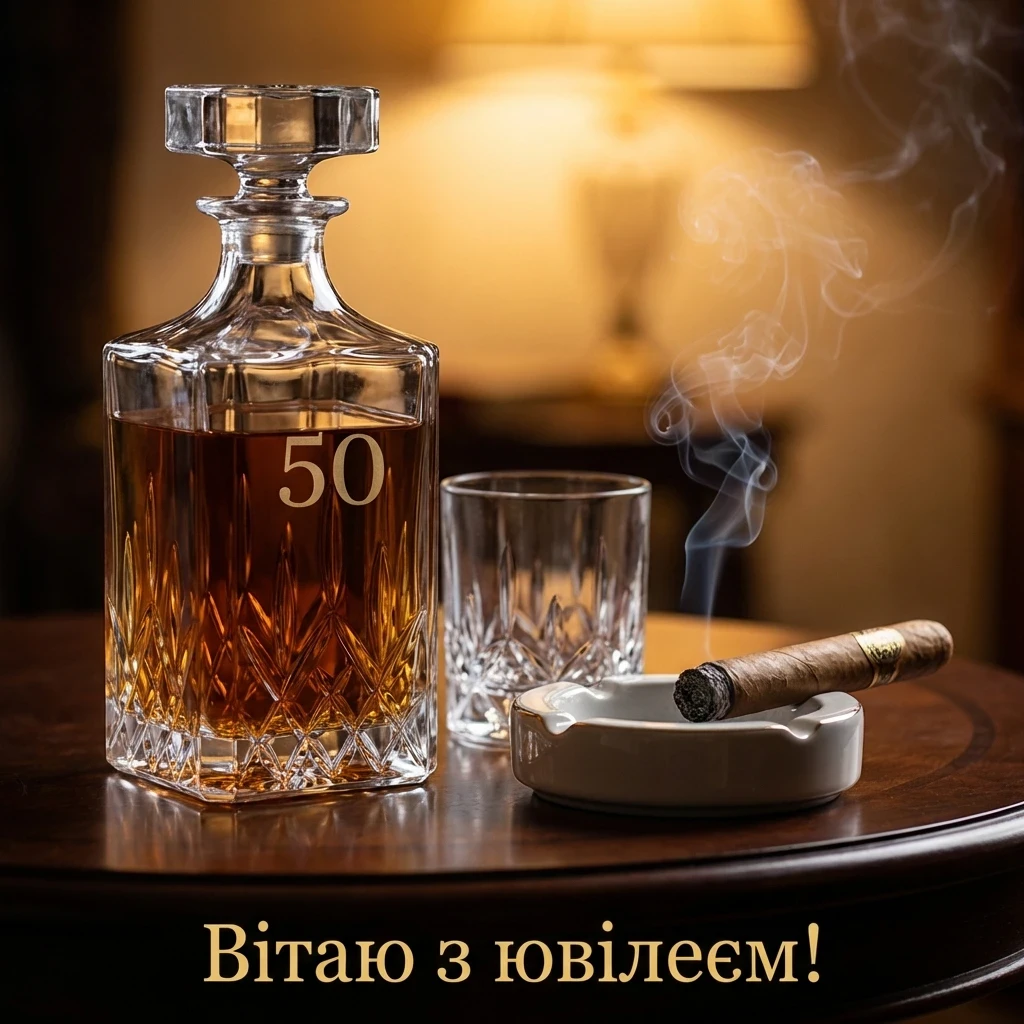 привітання з ювілеєм 50 років мужчині