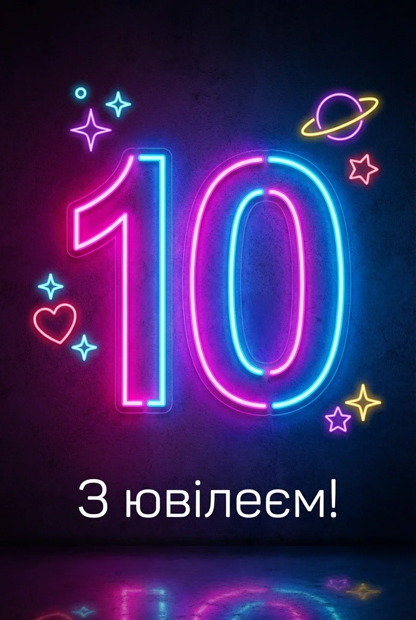 привітання з днем народження для дівчинки 10 років