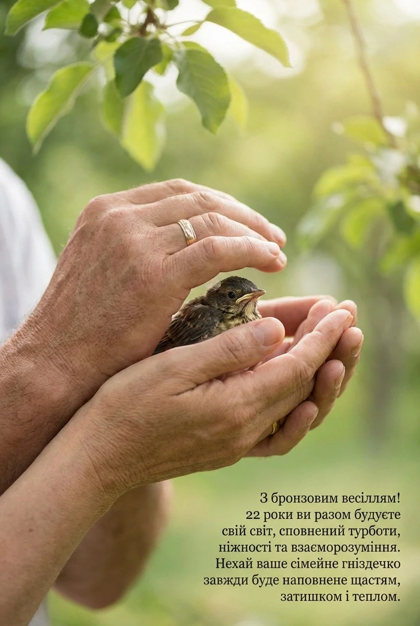 бронзове весілля 22 роки
