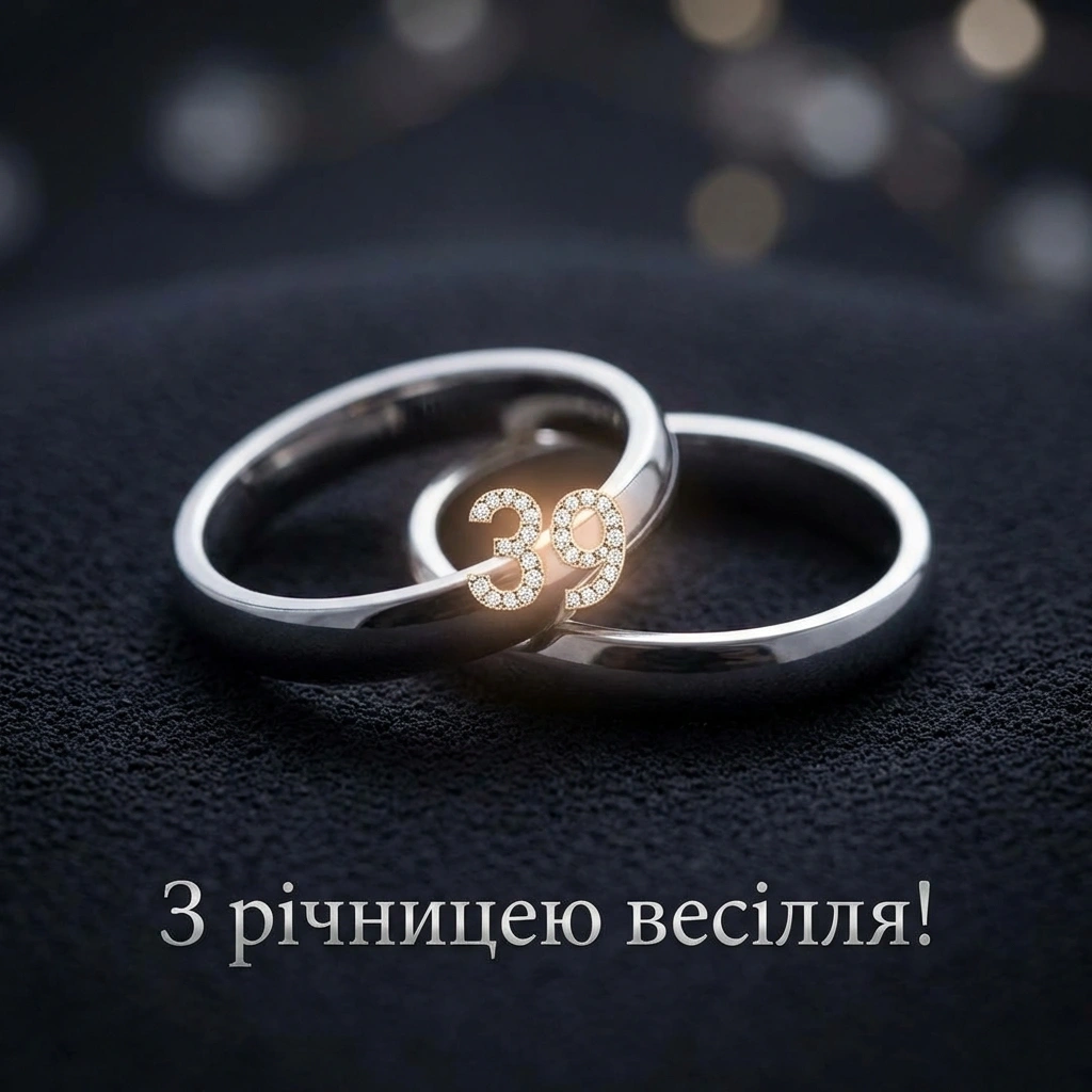 39 років весілля