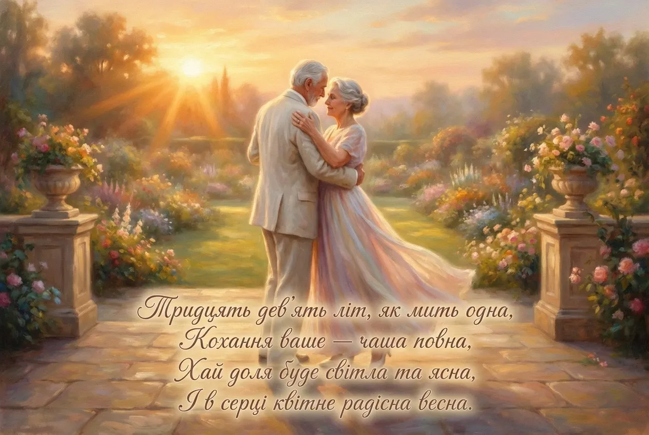 39 років весілля