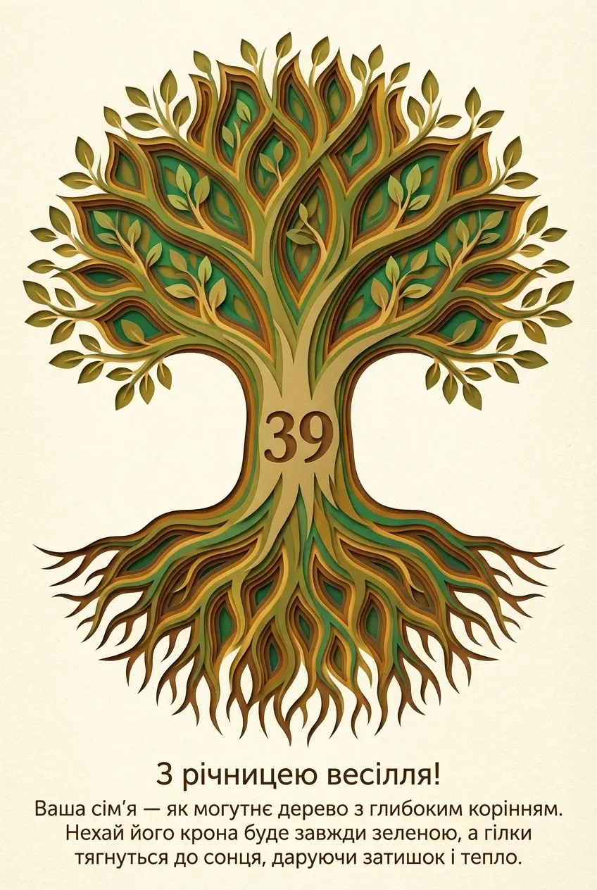 39 років весілля
