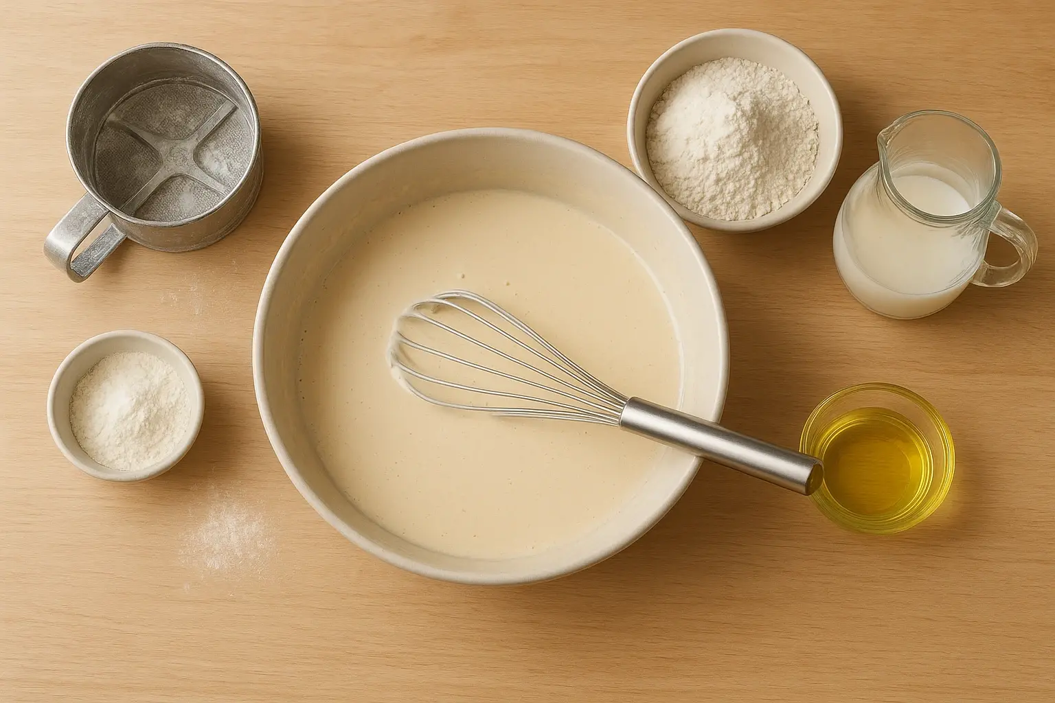 рецепт млинців з м'ясом