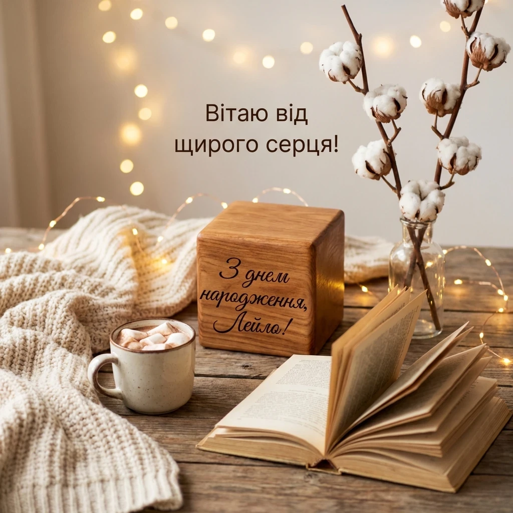 з днем народження Лейла