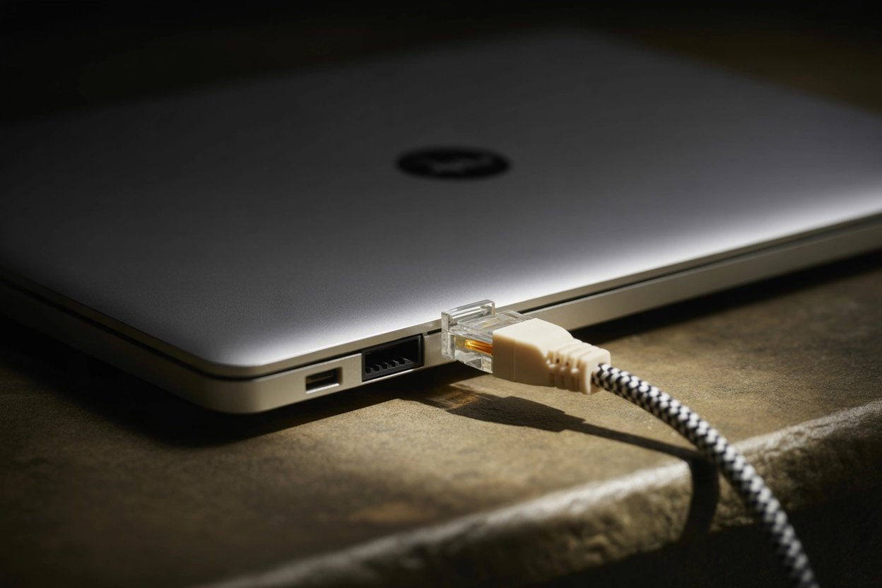 Як підключити ноутбук до інтернету через кабель: налаштування Windows та Mac