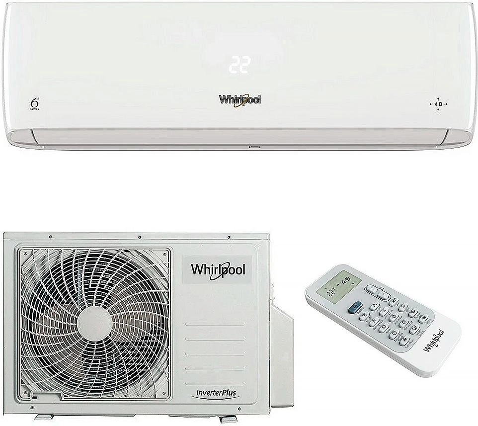 Кондиціонери Whirlpool: повний огляд лінійки та переваги технології 6th Sense