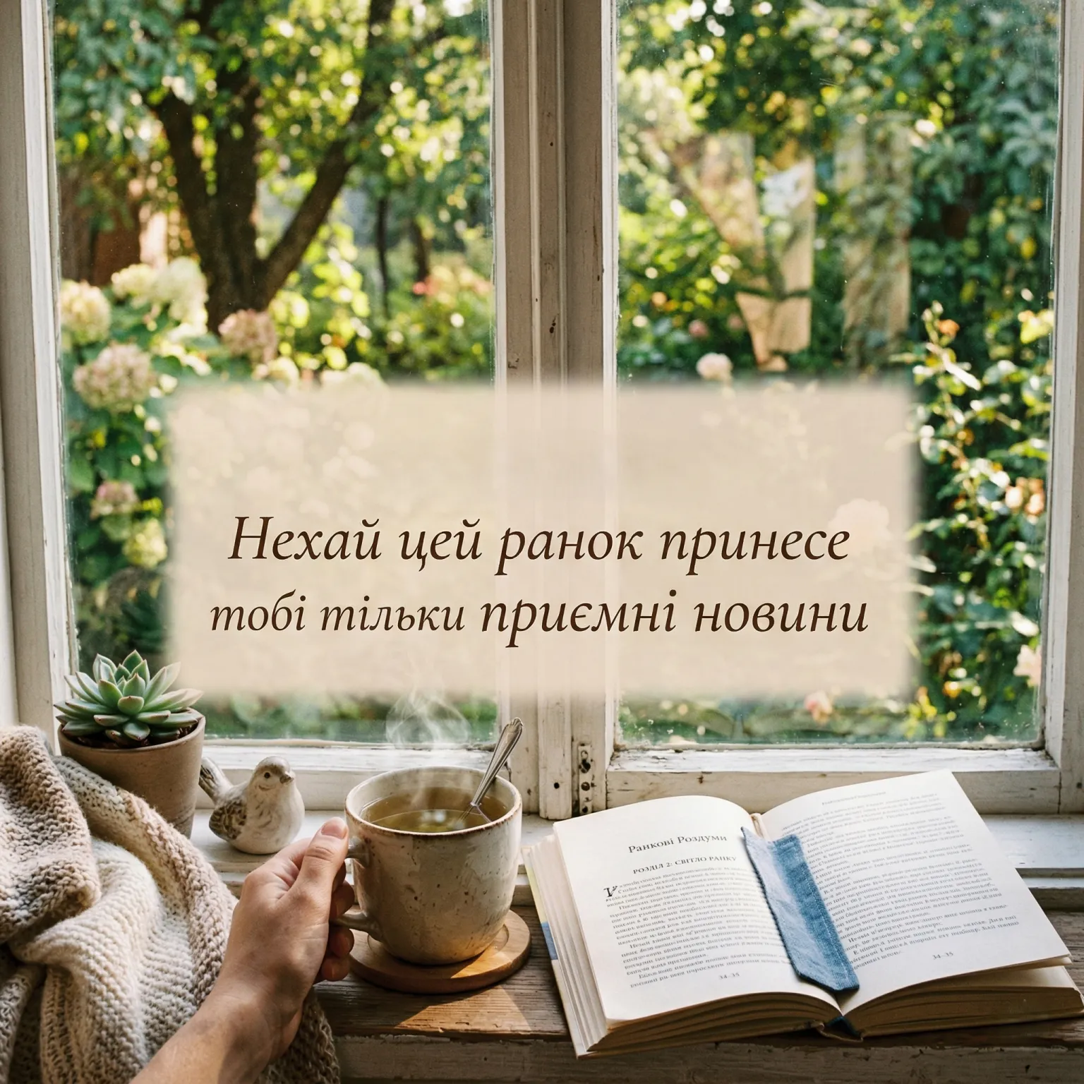 Привітання доброго ранку: душевні картинки та найкращі листівки для позитивного настрою