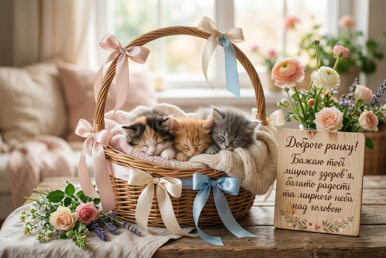 Привітання доброго ранку: душевні картинки та найкращі листівки для позитивного настрою