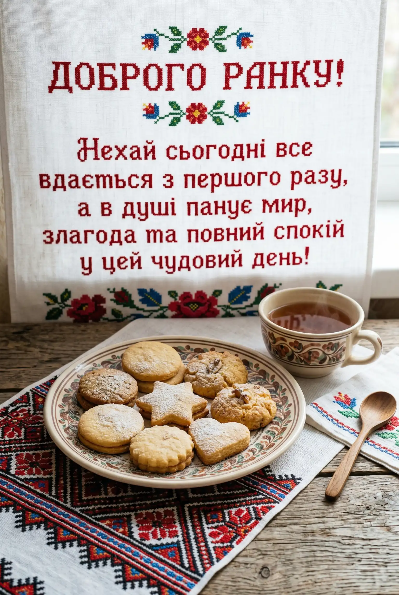 Привітання доброго ранку: душевні картинки та найкращі листівки для позитивного настрою