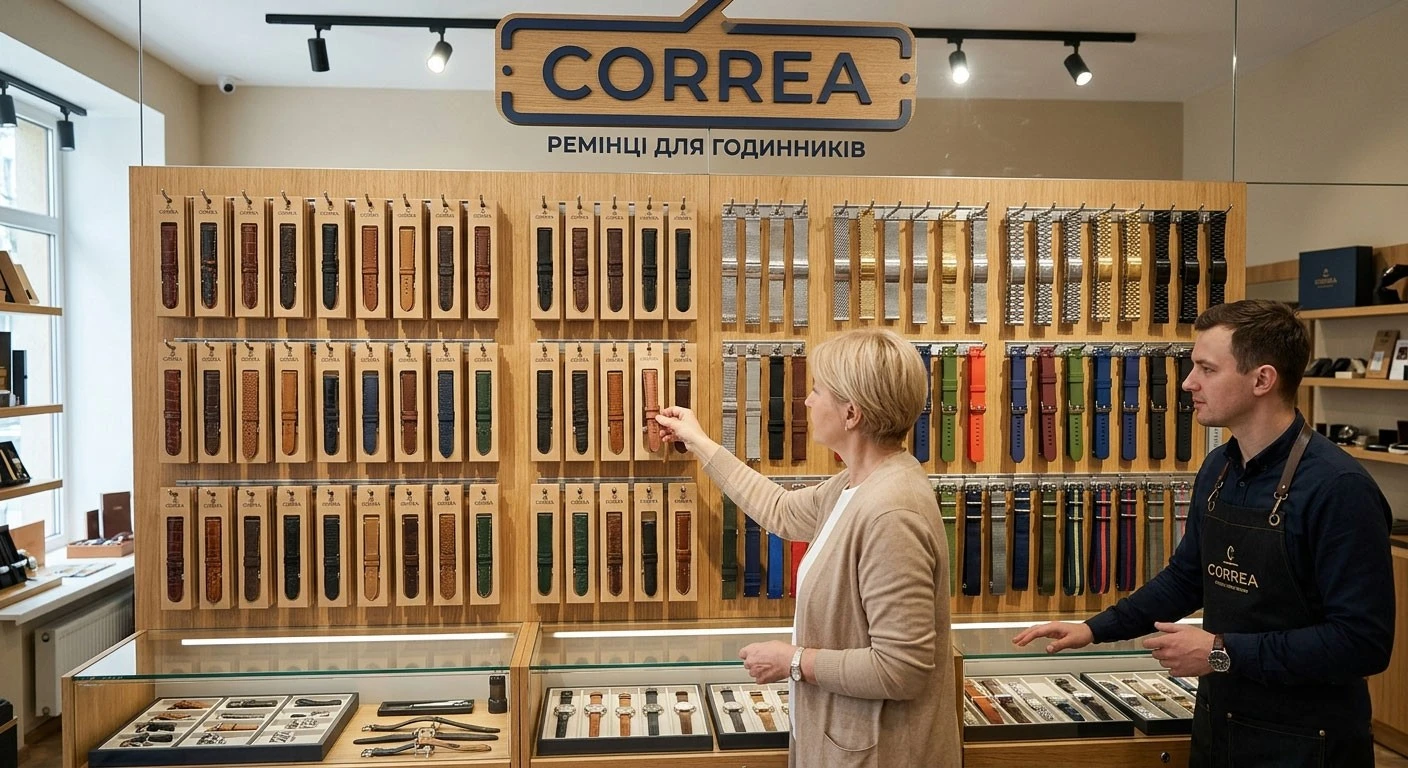 Як вибрати ремінці для годинника