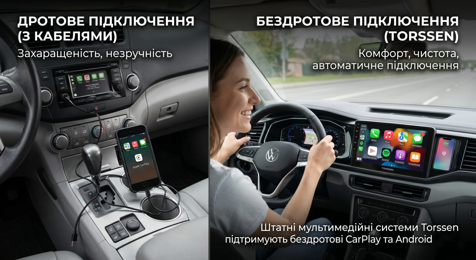 CarPlay та Android Auto: у чому різниця і яку систему обрати