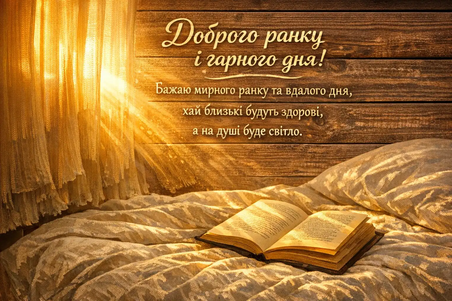 Побажання доброго ранку і гарного дня: душевна добірка листівок та натхнення