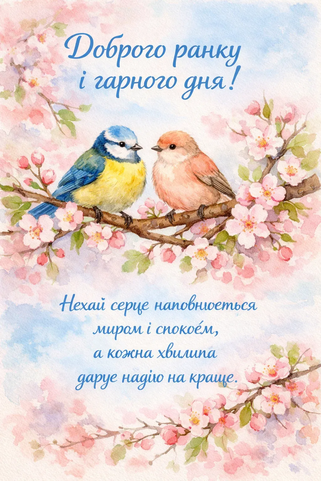 Побажання доброго ранку і гарного дня: душевна добірка листівок та натхнення