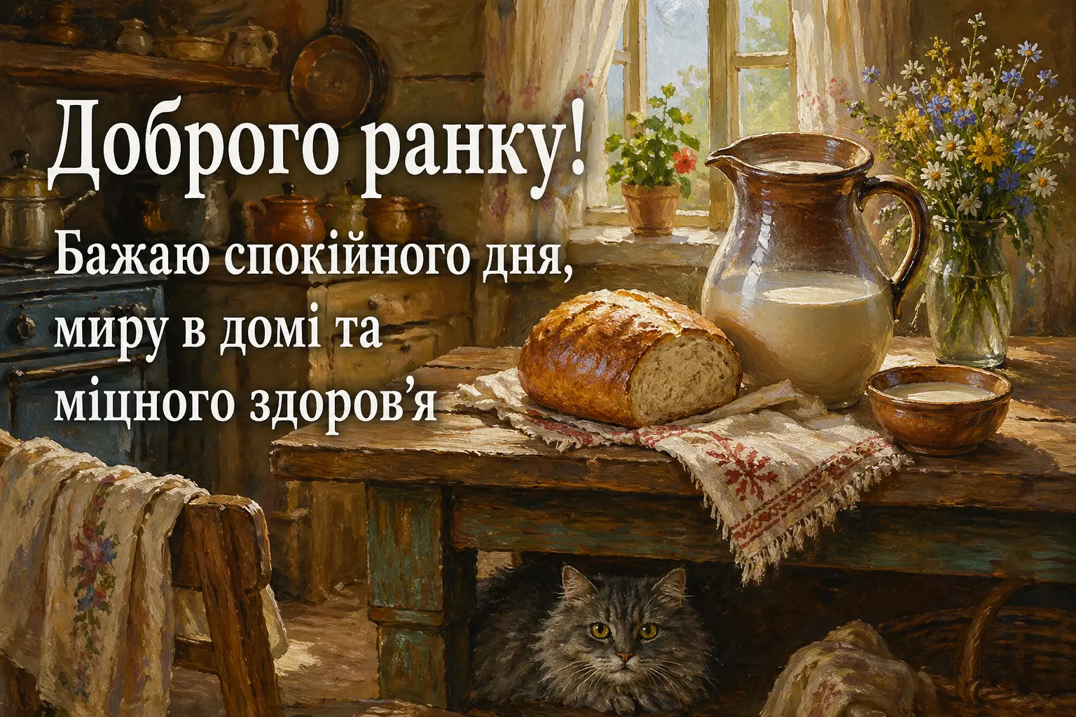 Доброго ранку: картинки з котиками для гарного настрою та затишку