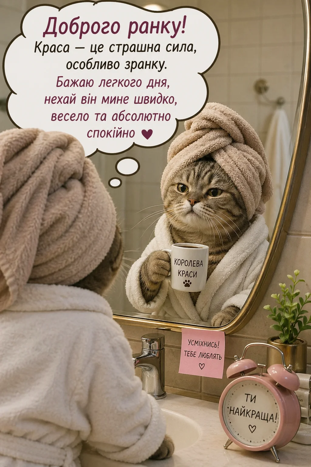 Доброго ранку: картинки з котиками для гарного настрою та затишку