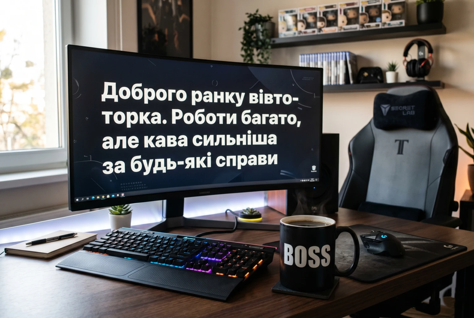 Доброго ранку вівторка: натхненні побажання та красиві листівки для вдалого дня