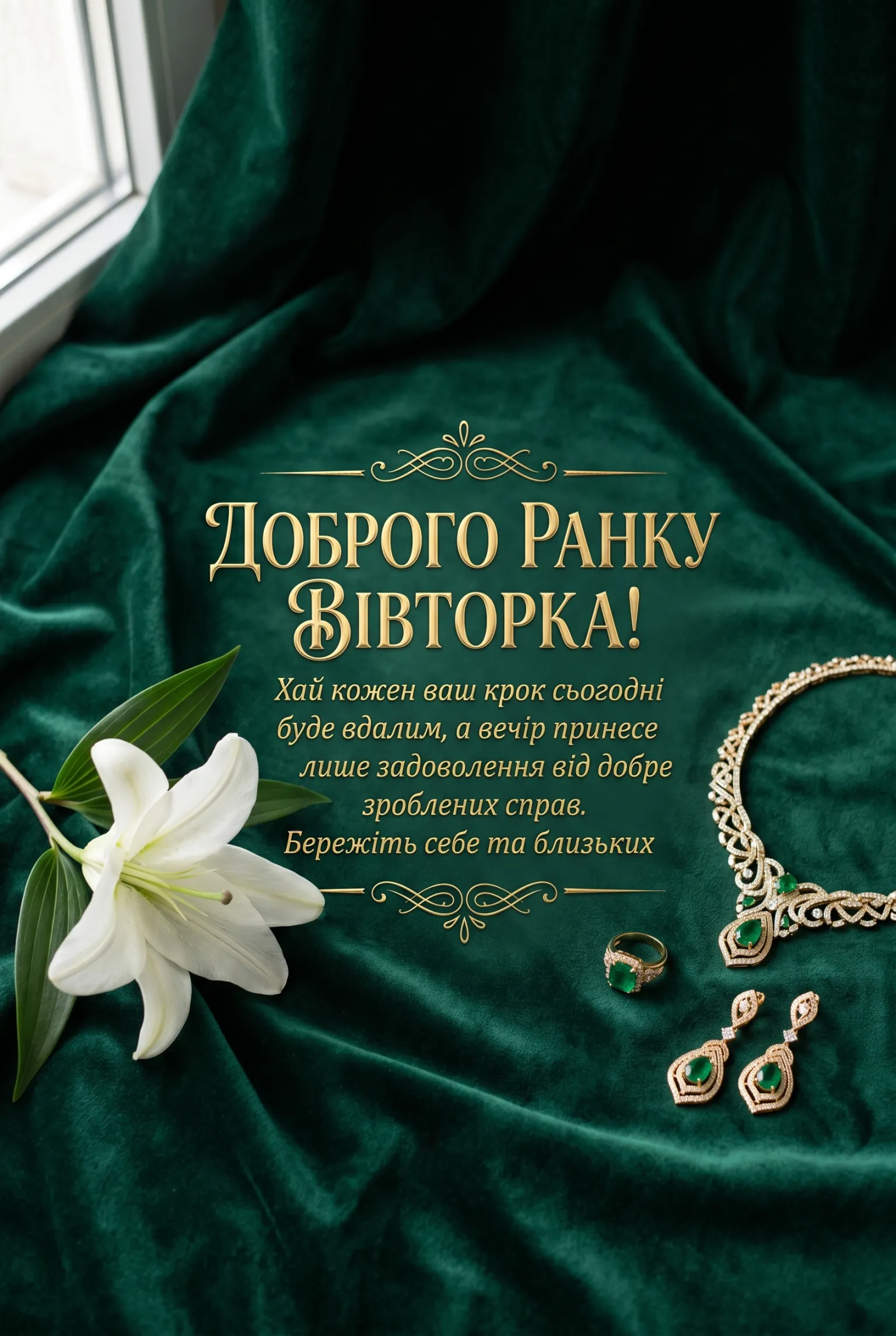 Доброго ранку вівторка: натхненні побажання та красиві листівки для вдалого дня