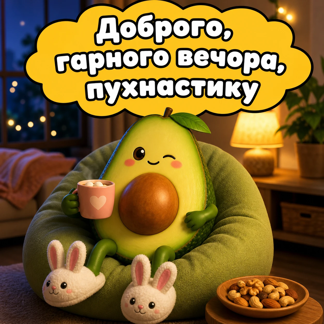 Прикольні картинки доброго, гарного вечора: душевна добірка для настрою