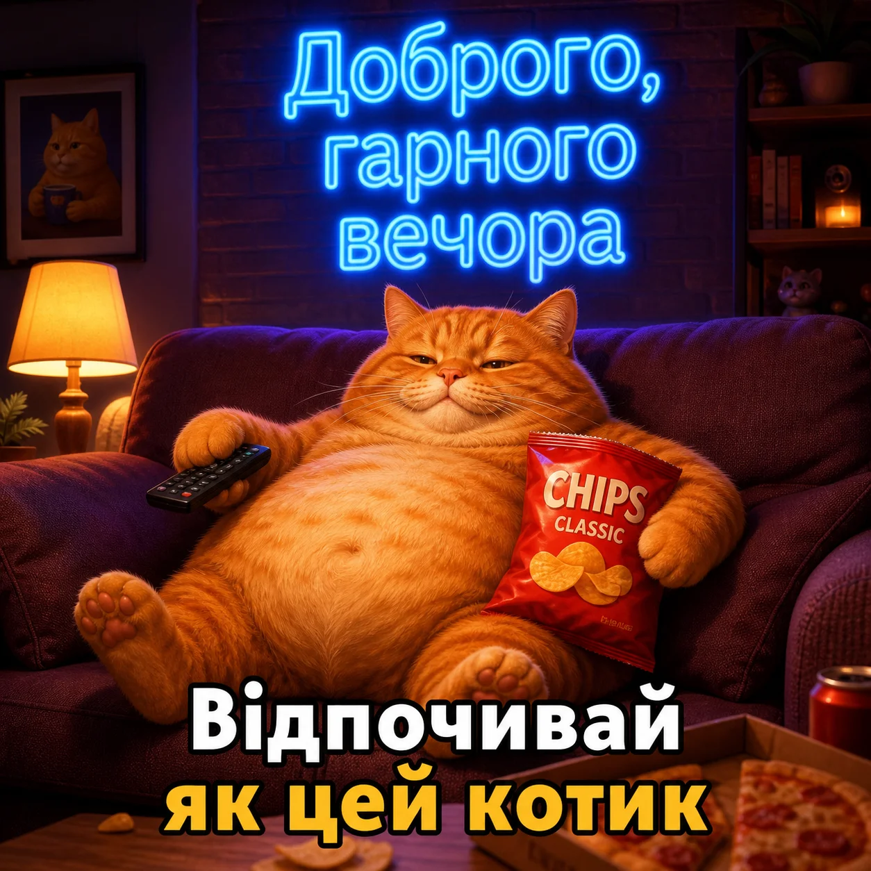 Прикольні картинки доброго, гарного вечора: душевна добірка для настрою