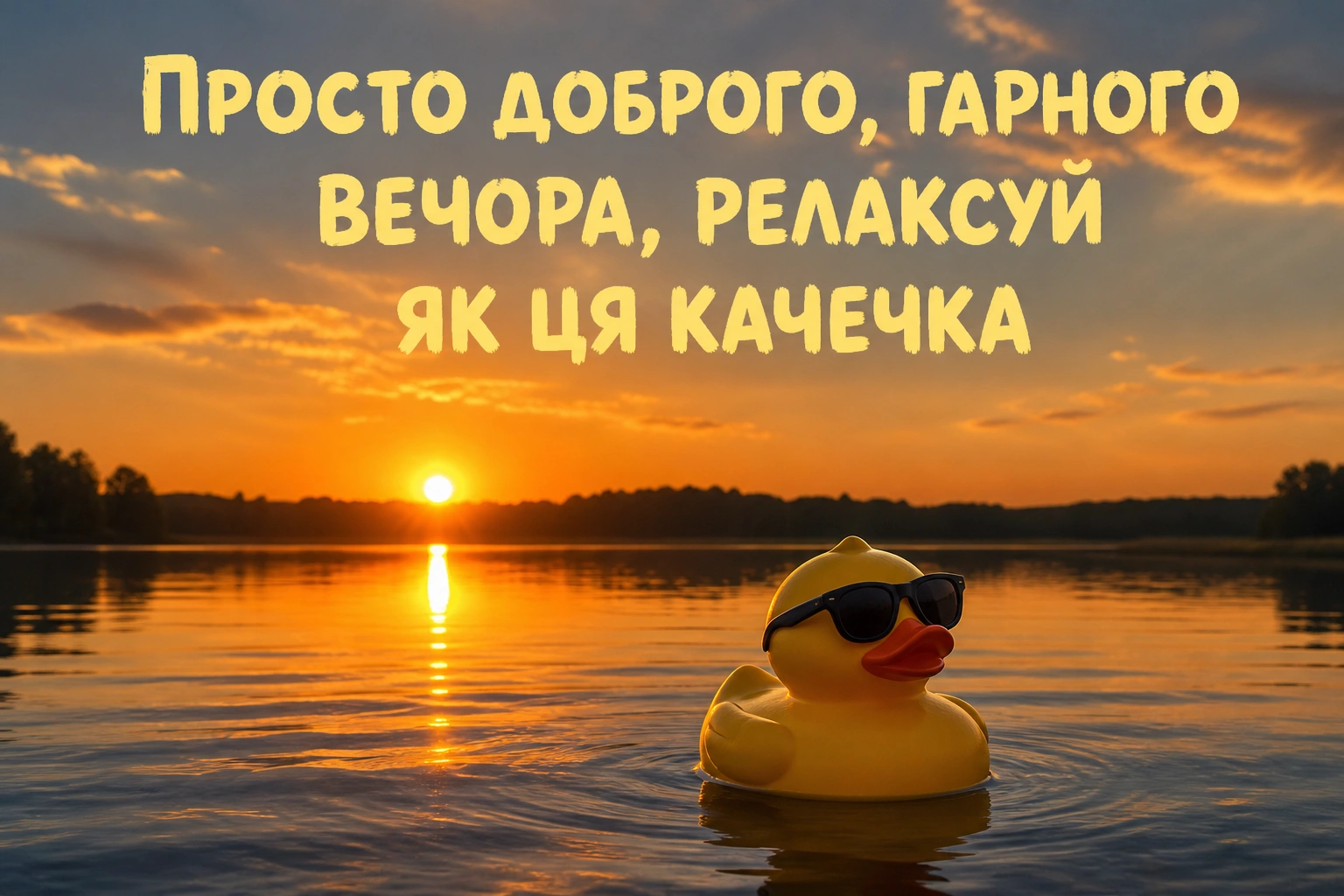 Прикольні картинки доброго, гарного вечора: душевна добірка для настрою