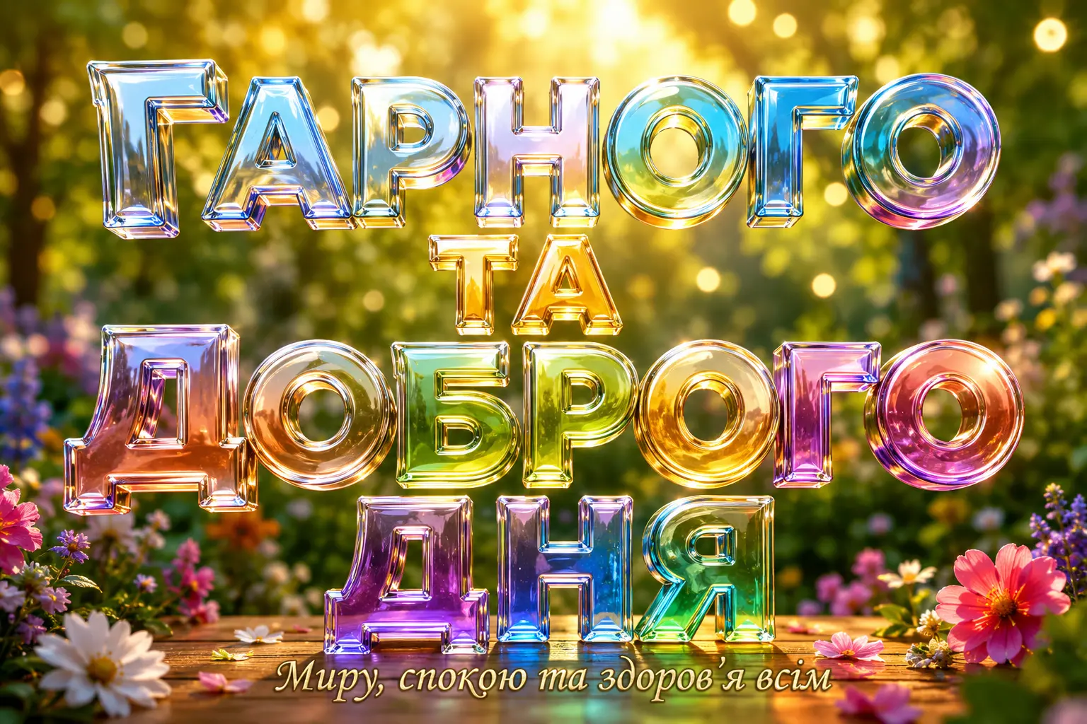 Гарного та доброго дня: душевні картинки та привітання для чудового настрою