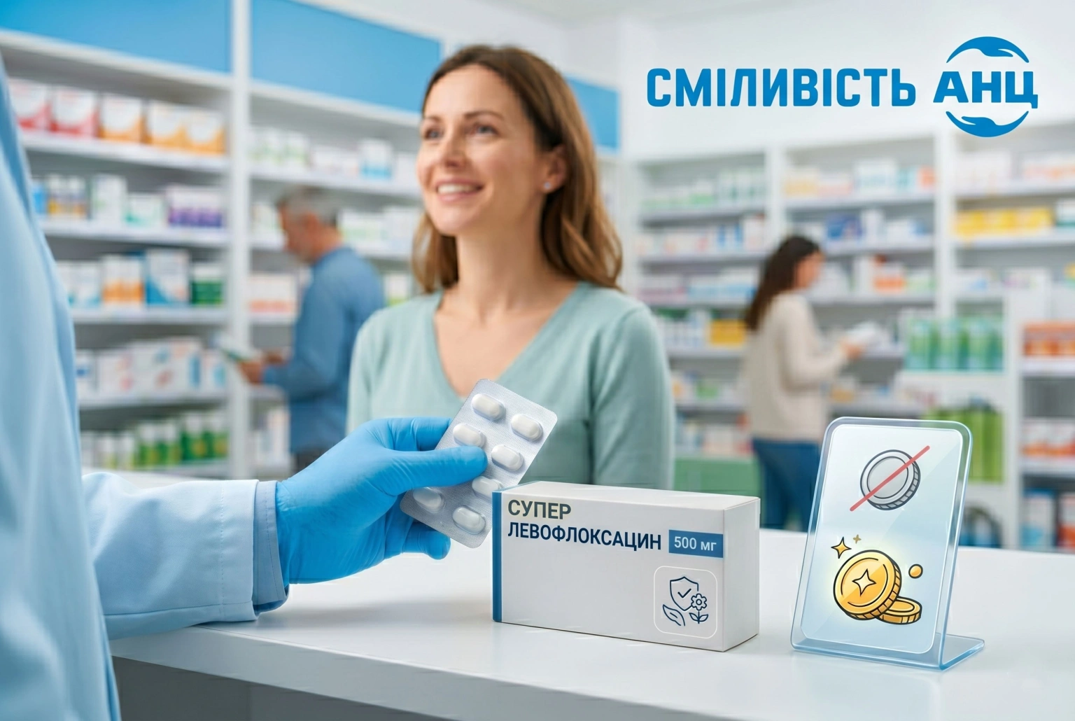 Лікування бактеріальних інфекцій: замовляйте Левофлоксацин в АНЦ зі знижкою