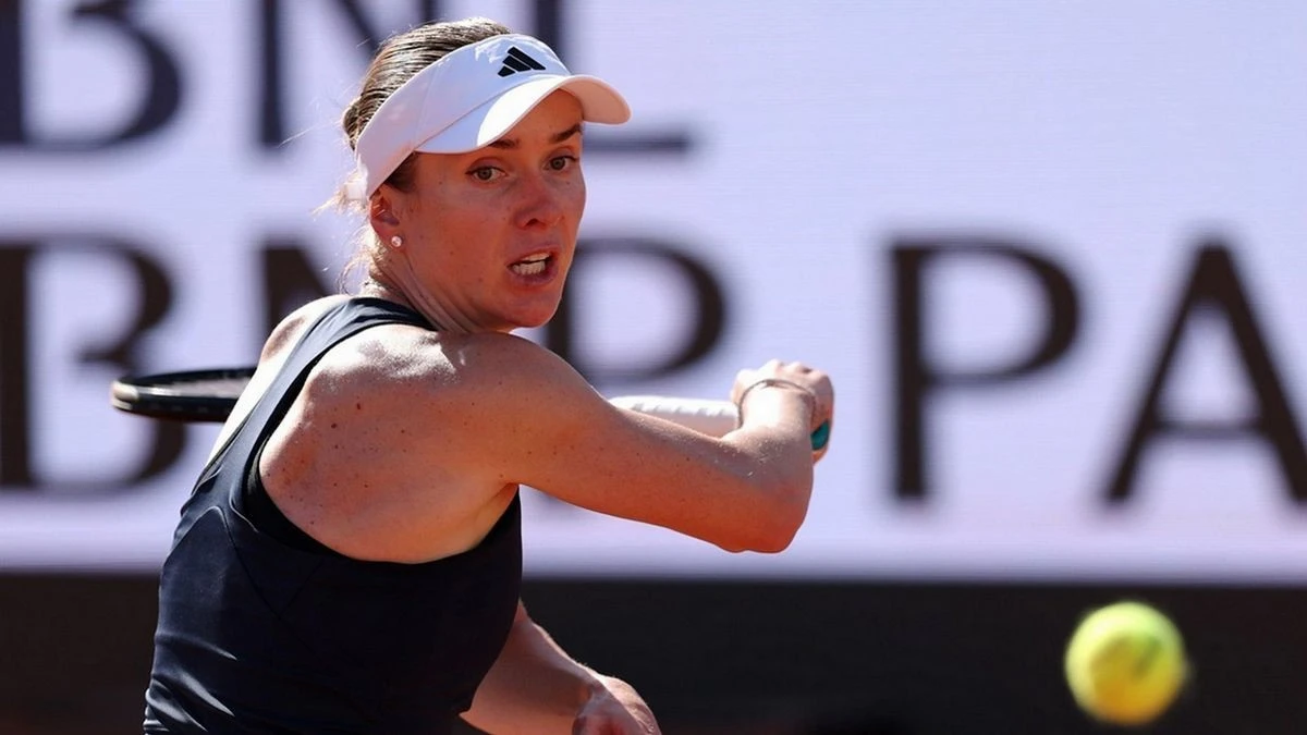 Еліна Світоліна пробилася до півфіналу турніру в Римі після перемоги над Рибакіною