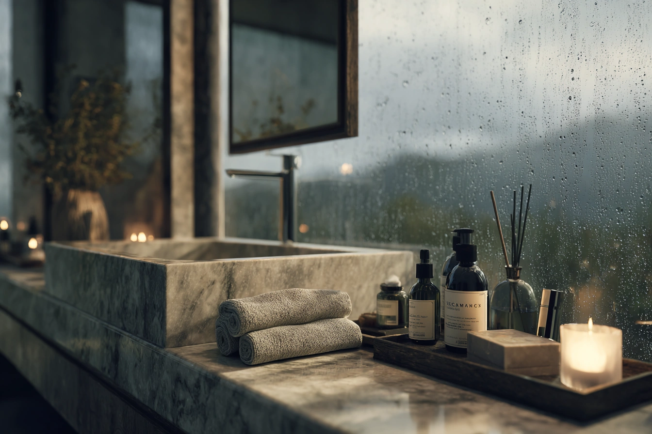 AlexS_Wide-angle_ultra-realistic_modern_bathroom_scene_during_c3f302af-6db3-4fc6-bab3-3b07b2d5aac5_0