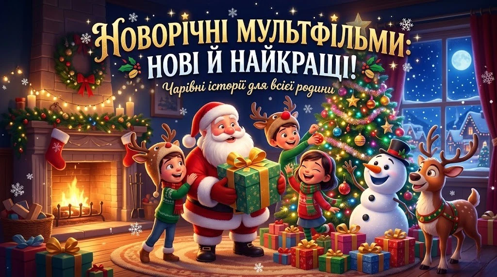 Найкращі нові новорічні мультфільми для затишного вечора