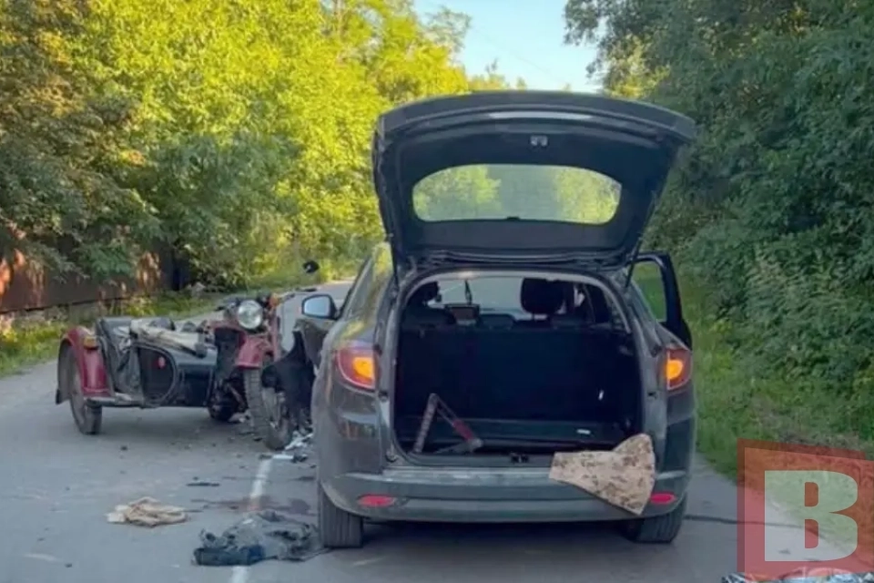 Травмами та лікарнею завершилася поїздка для літнього мотоцикліста на Кам’янеччині