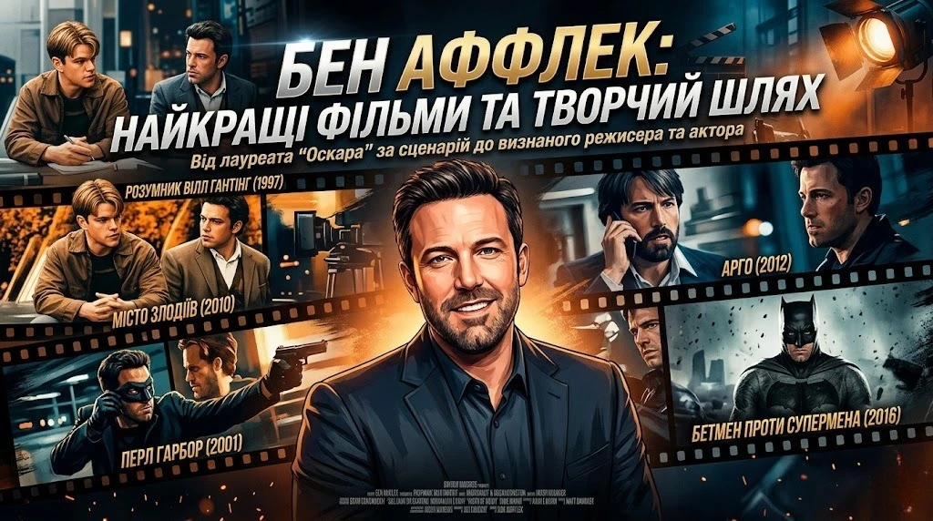 Бен Аффлек фільми про які не можна забути