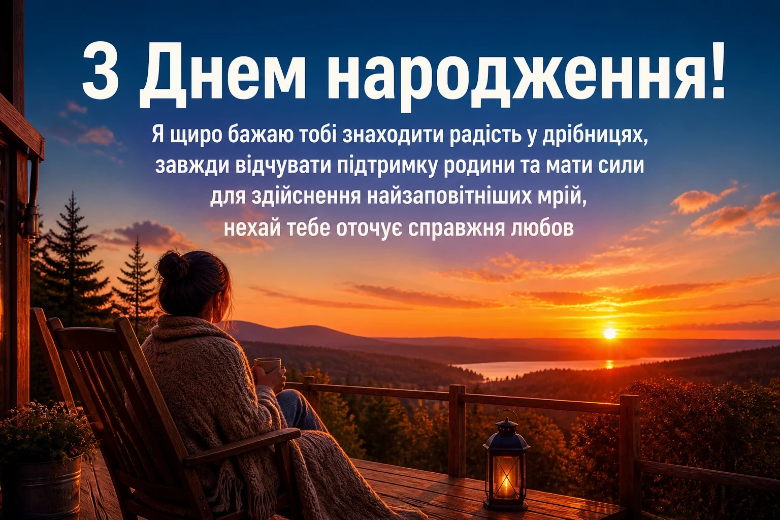 привітання з днем народження своїми словами, до сліз жінці