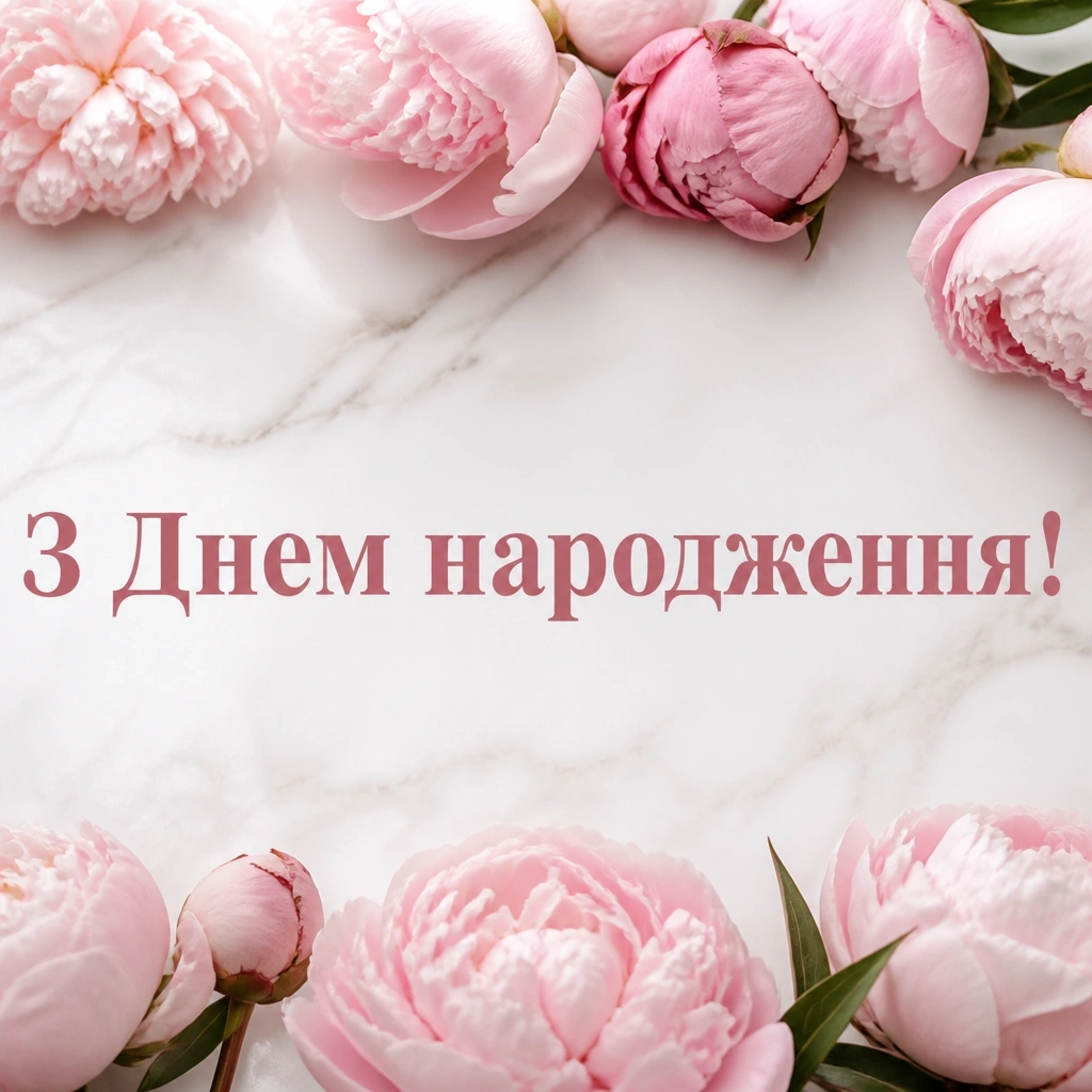 привітання з днем народження для дівчини