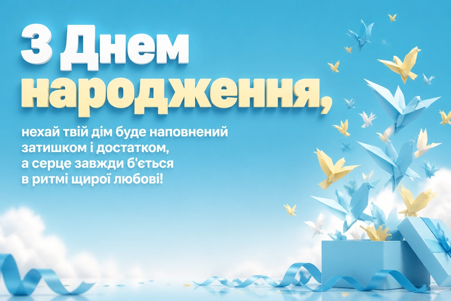 привітання з днем народження для дівчини