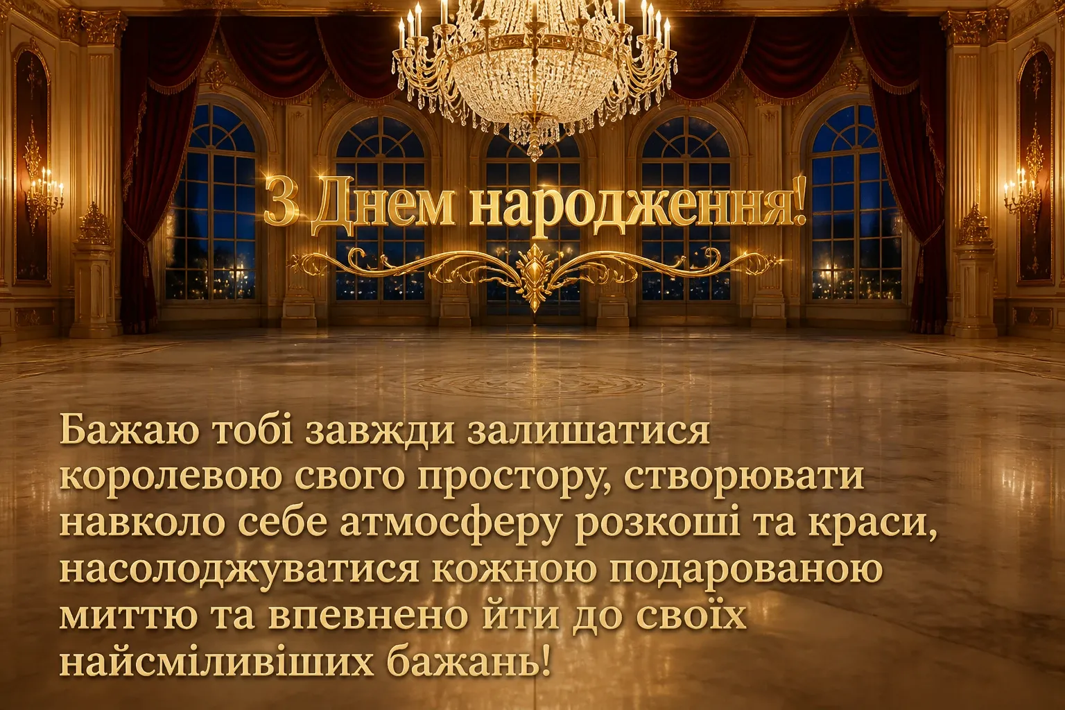 привітання з днем народження для дівчини